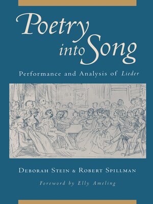 cover image of Poetry into Song